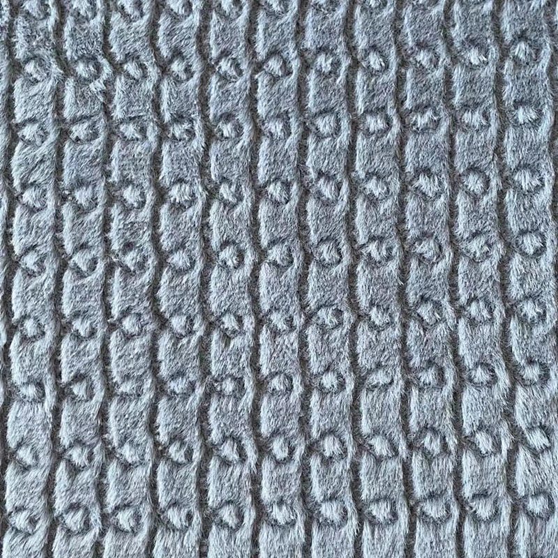 Solid and Sprayed Rabbit Fleece